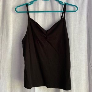 black tank top